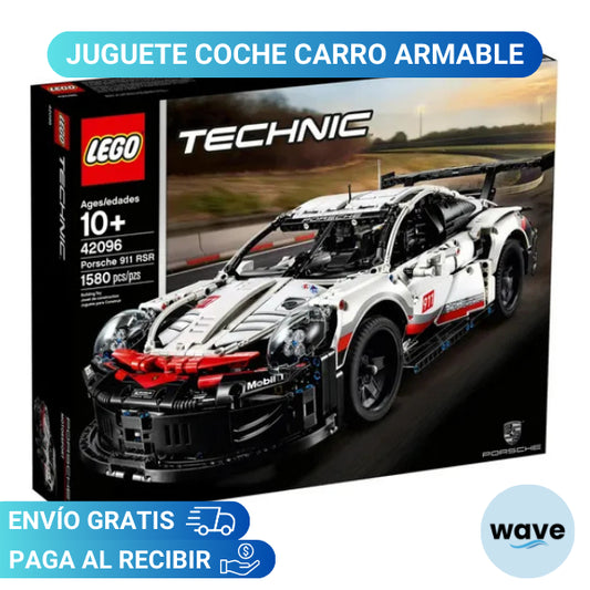 Juguete Coche Carro Armable - LEGO Porsche 911 RSR | 🔥 LIQUIDACIÓN DE INVENTARIO 🔥