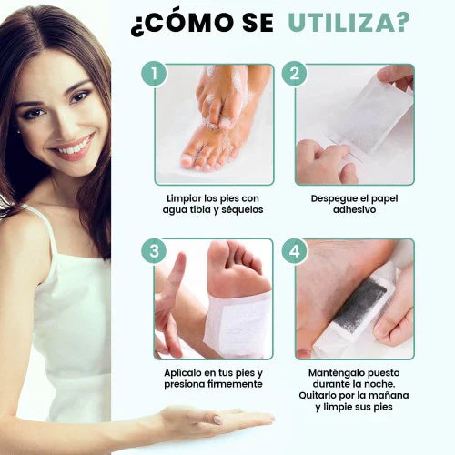 🌿 PARCHES ITZUKI KENKO (KINOKI): Tu Secreto Ancestral para 15 Días de Detox y Bienestar (🎁 Compra 10, Lleva 30 Parches 🎁)