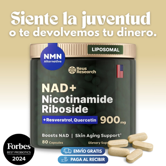 CÁPSULAS DE ENERGÍA Y JUVENTUD NAD+™ – 🔥 ÚLTIMAS UNIDADES DISPONIBLES 🔥