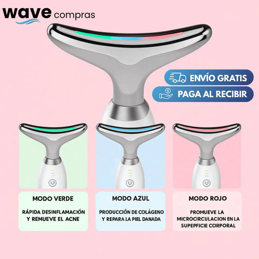 Masajeador Facial GlowSonic®